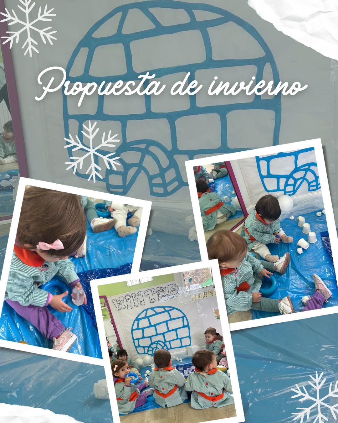 Los m�s peques tambi�n disfrutan del invierno